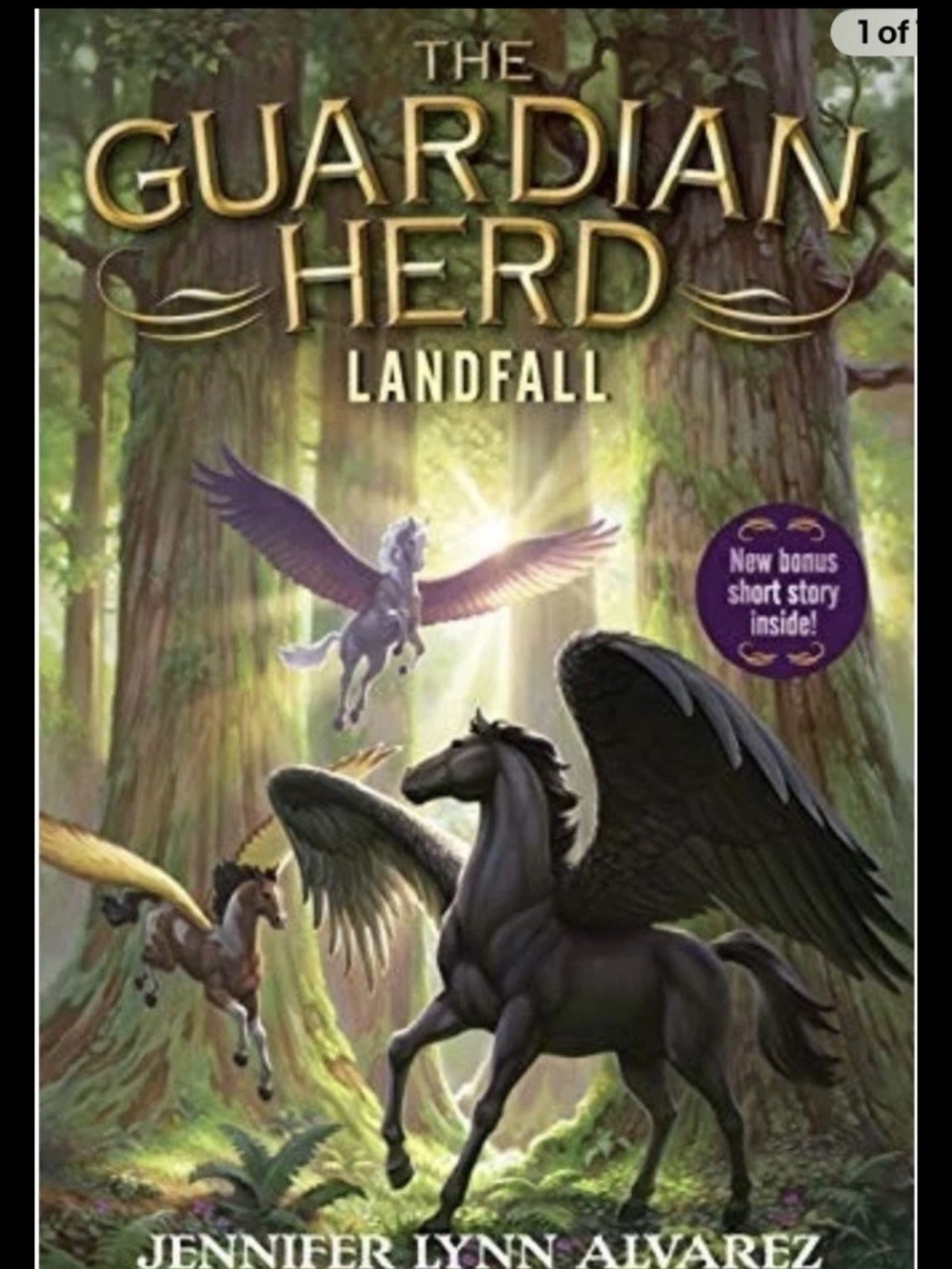 Guardian Herd Landfall Book Jennifer Lynn Alvarez